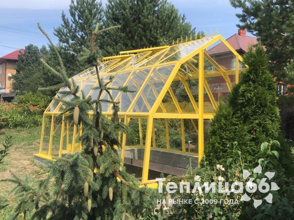 Теплица Рада Исеть под стекло 3х4 метра